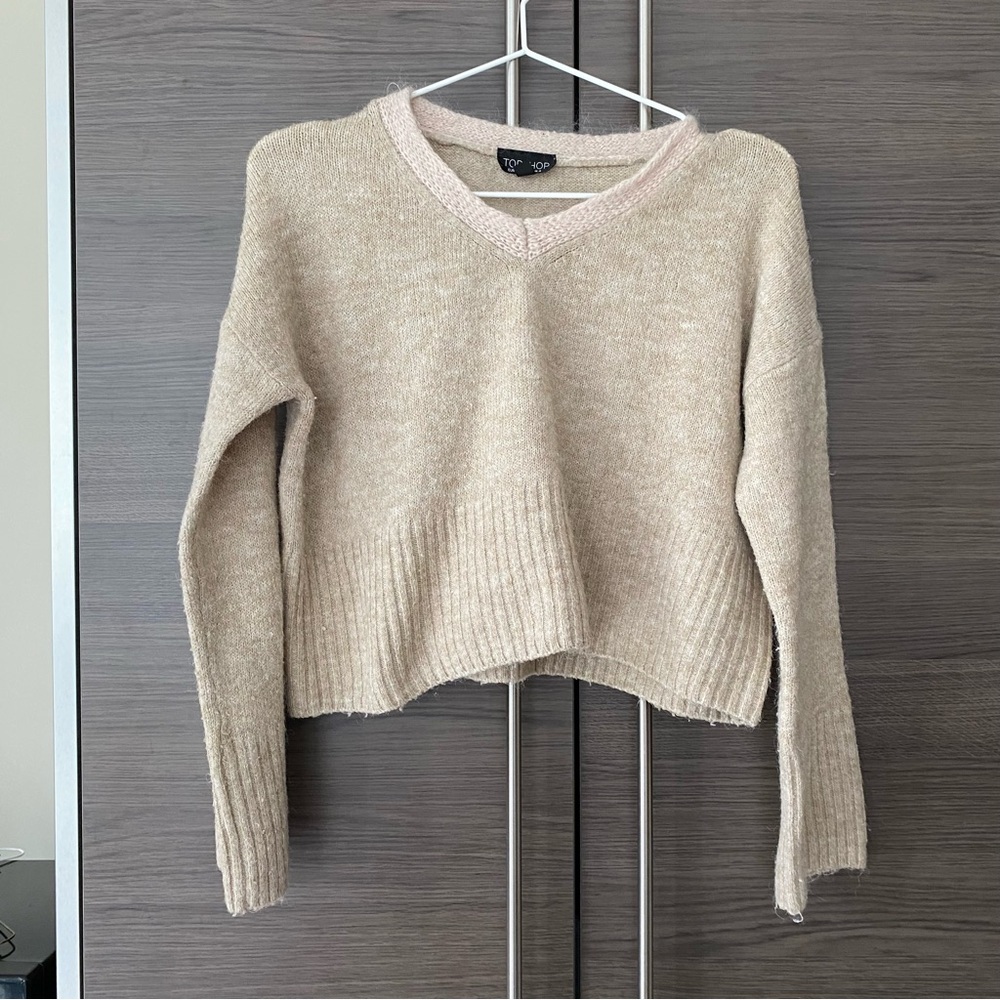 Topshop V neck Sweater